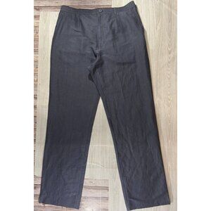 Outlier Injected Linen Pants size 34 color navy NEW made in Portugal